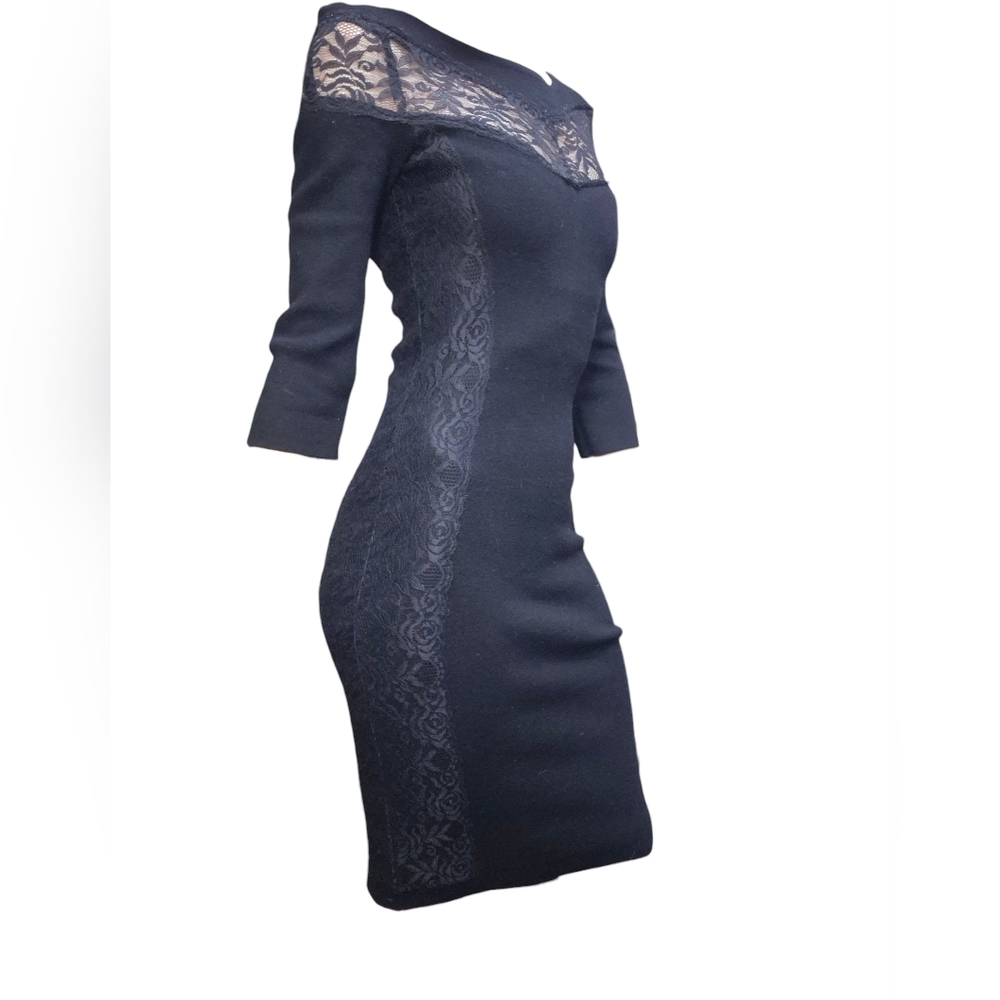 Le Châtue Black Long Sleeve Dress